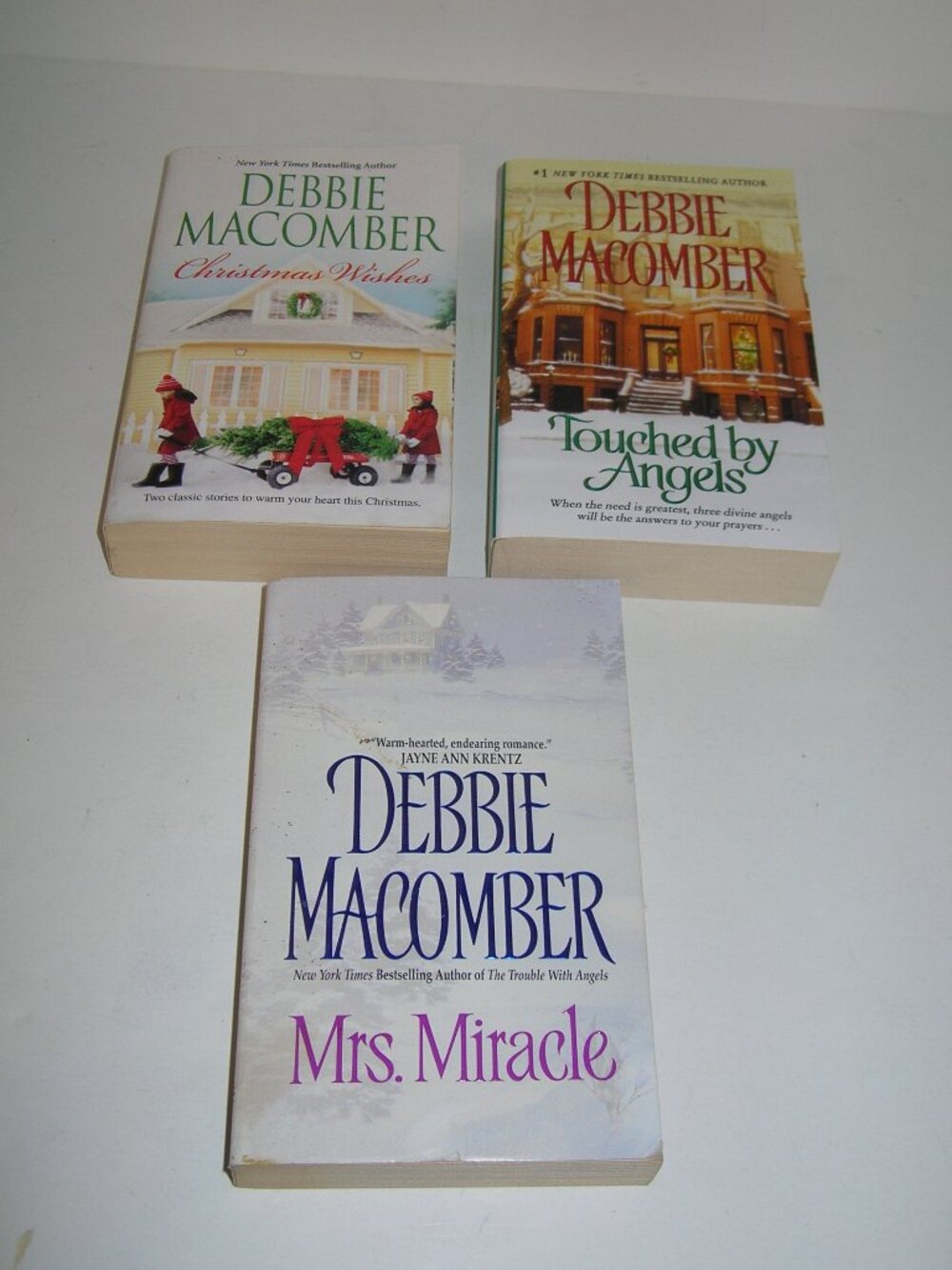 Lot of 3 ~ Romance Novel Books ~ by Debbie Macomber Paperback New 88